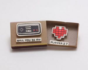 Cute DIY Matchbox Cards for lover I Love You