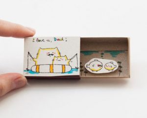 Cute DIY Matchbox Cards for Fathers Day