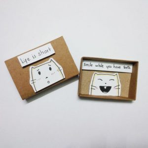 Inspirational Cute DIY Matchbox Cards Motivational